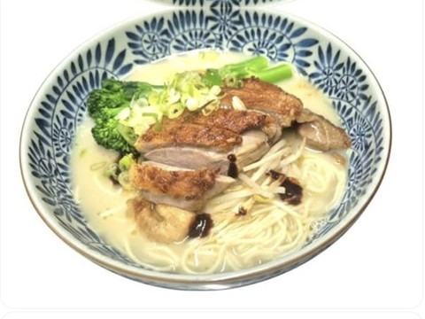 O Genki — Black Truffle Sauce Ramen with Crispy Duck and Rich Chicken Broth