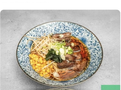 O Genki — Black Pepper Salt-Grilled Ox Tongue with Ramen soup
