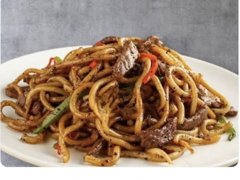 O Genki — Vegan beef stir fry mix vegetable ramen